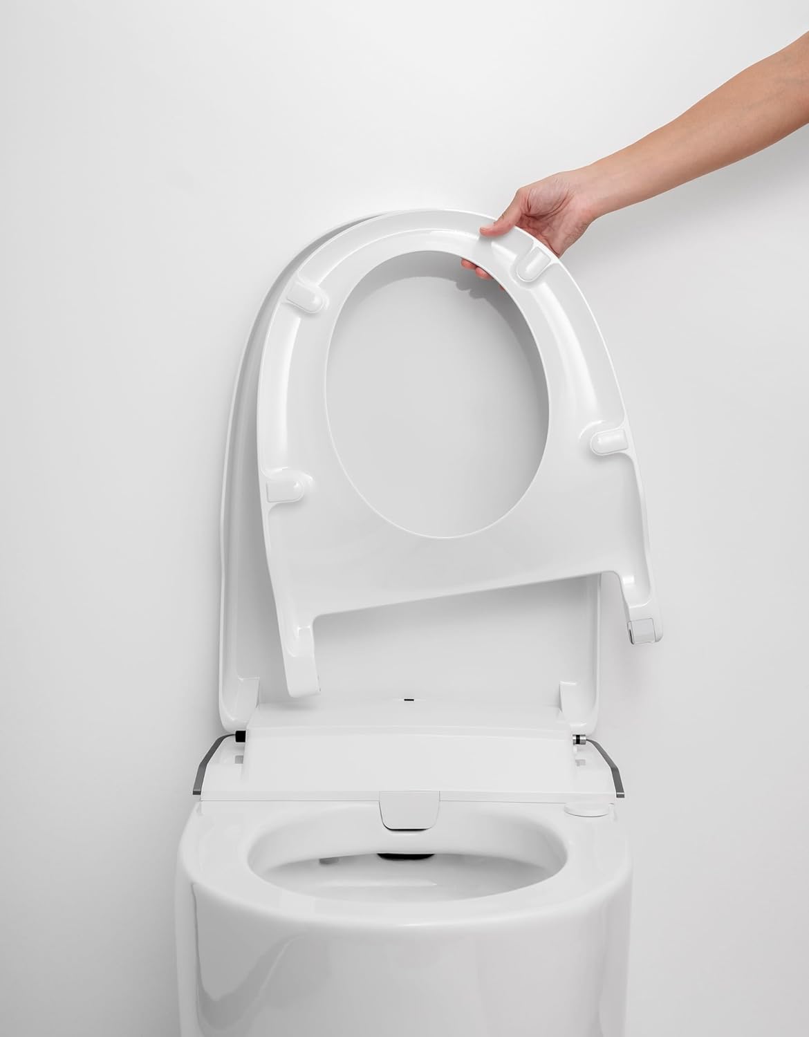 Roca - IN-WASH® Badge com vórtice de aro com aro-tanque de banheiro Smart In-Tank®-Smart