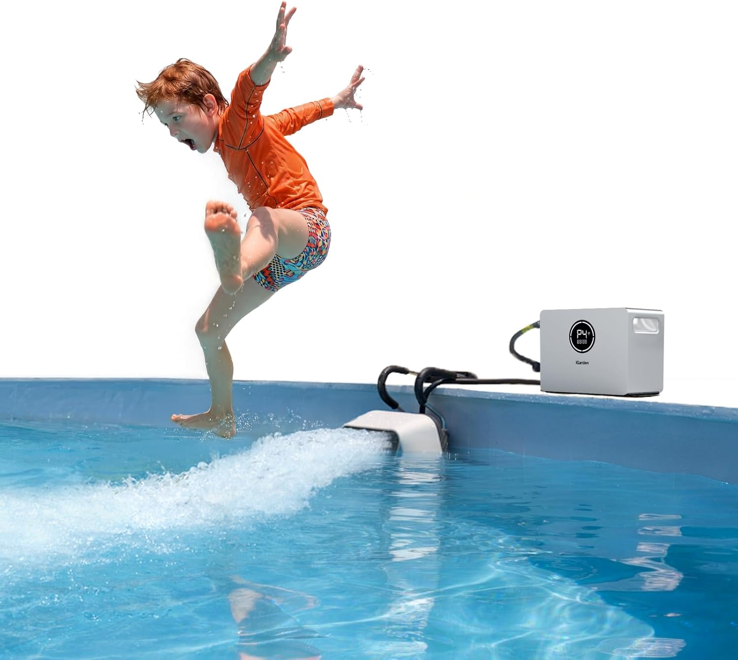 iGarden Swim Jet X Series Máquina de Contracorriente Portátil para Piscina sin Obras