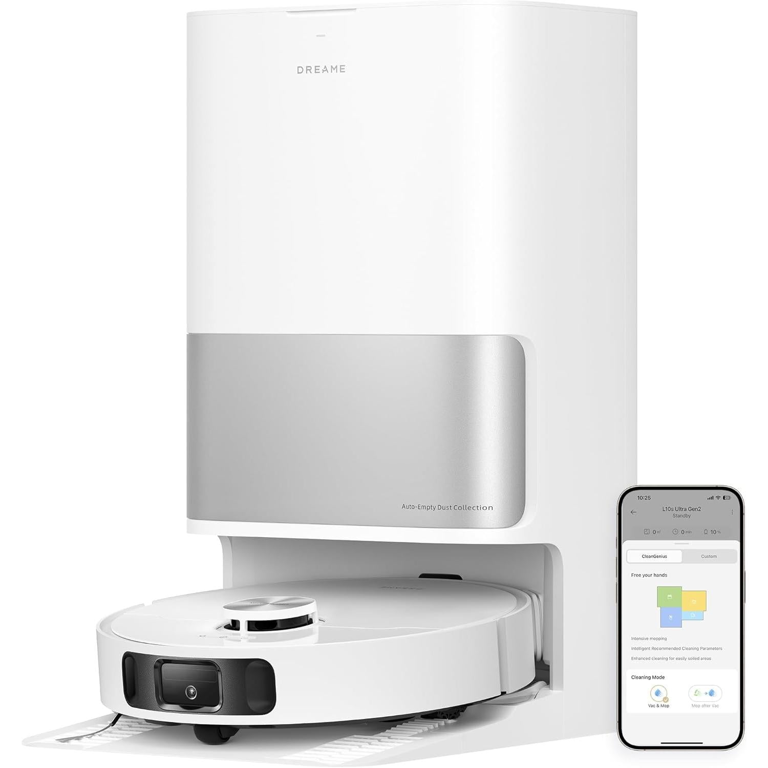 Dreame – L10s Ultra Gen 2 Robô aspirador e esfregona com base automática para casa