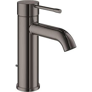 Grohe - Grifo monomando de lavabo Essence con desagüe grafito oscuro