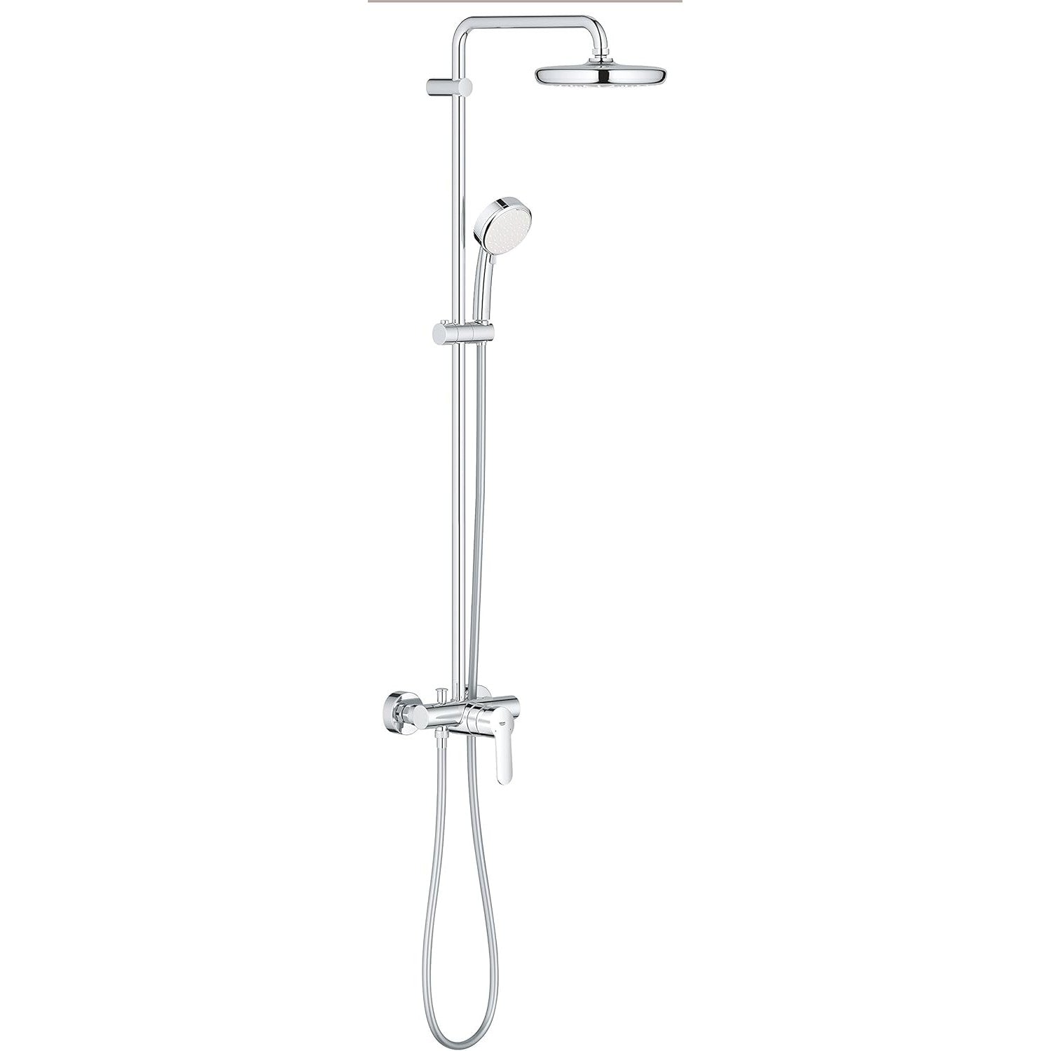 Grohe - Sistema de ducha Tempesta Cosmopolitan 210 con grifo monomando mural cromo