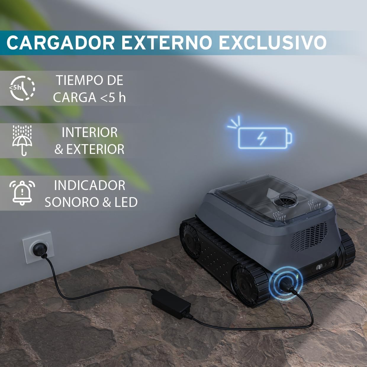 Zodiac Robô aspirador de piscinas sem fios Freedom OF 42 IQ