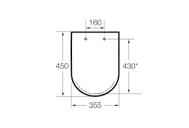 Roca - Asiento y tapa Dama-N A801780004