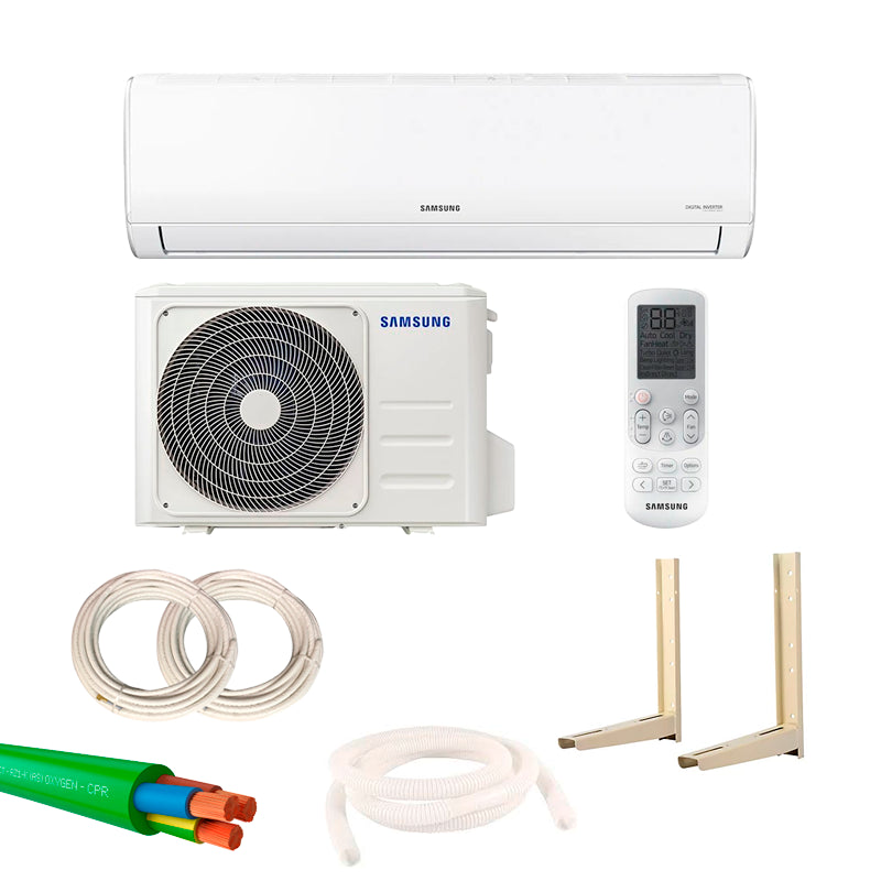 Samsung - Airco split set F-AR09ART + Installatiekit