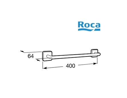 Roca - Toallero de lavabo Victoria 400 A816654001