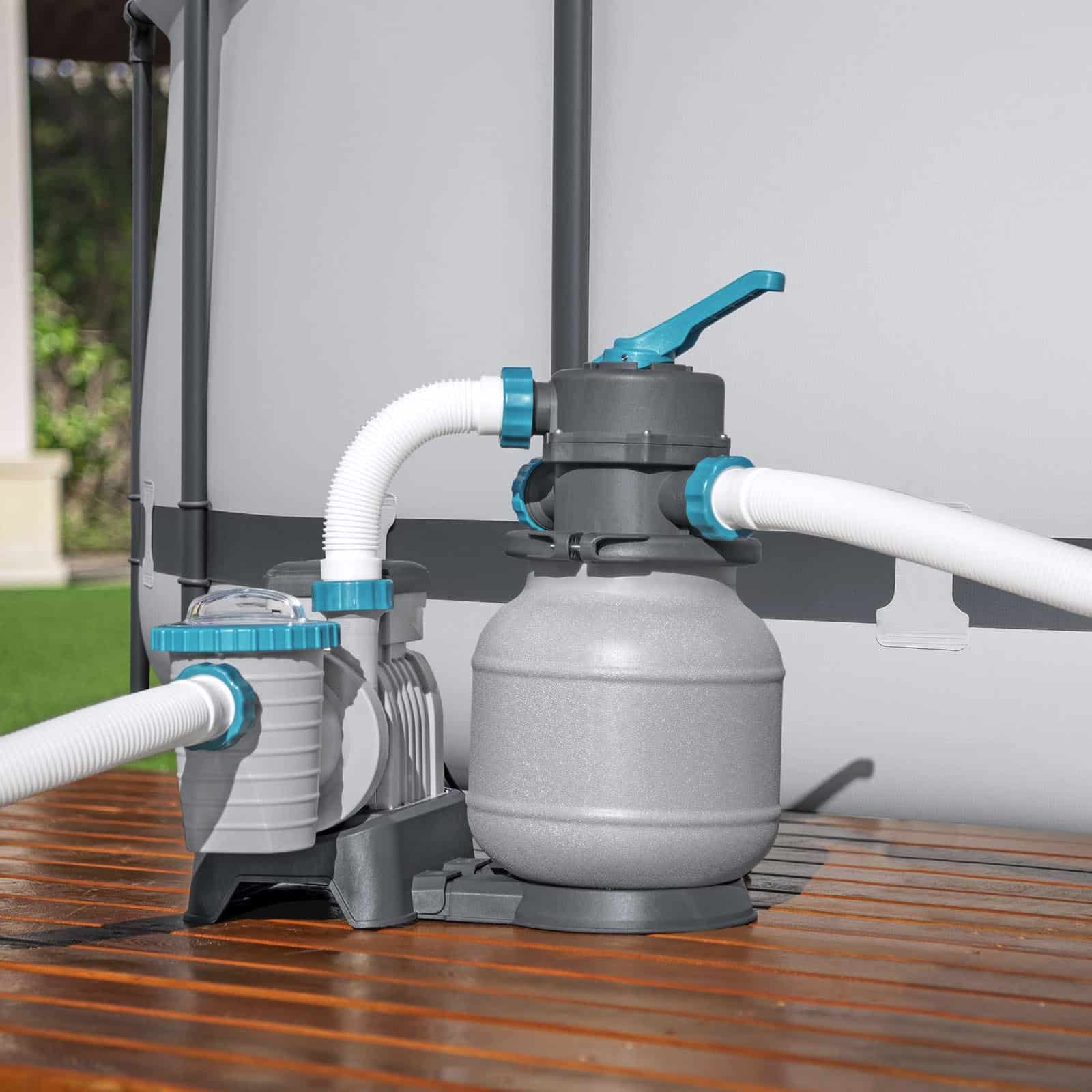 Bestway – Filtre à sable Flowclear 6.056 L/h pour piscines hors sol