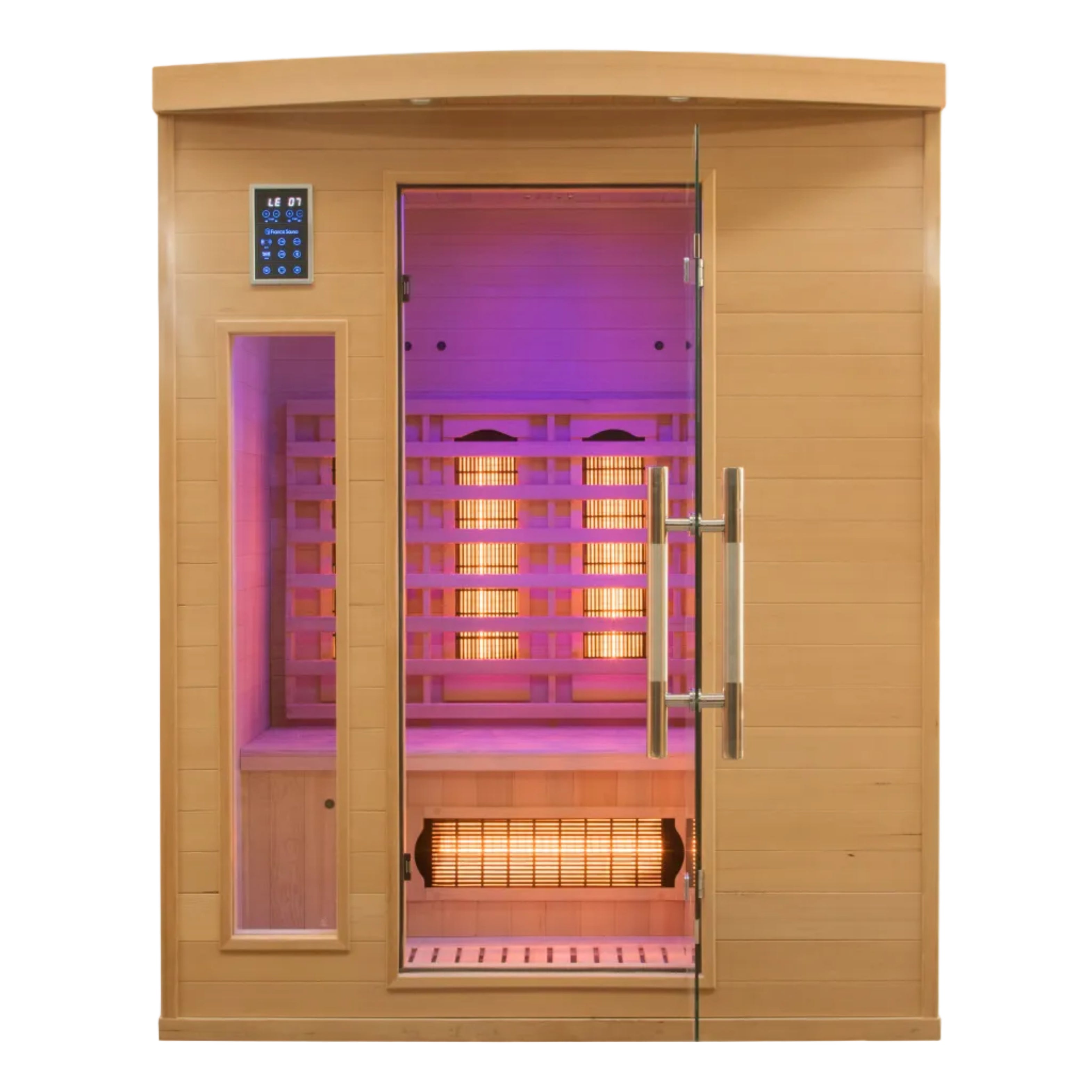 Poolstar - Apollon Quartz Sauna de infrarrojos 3 plazas