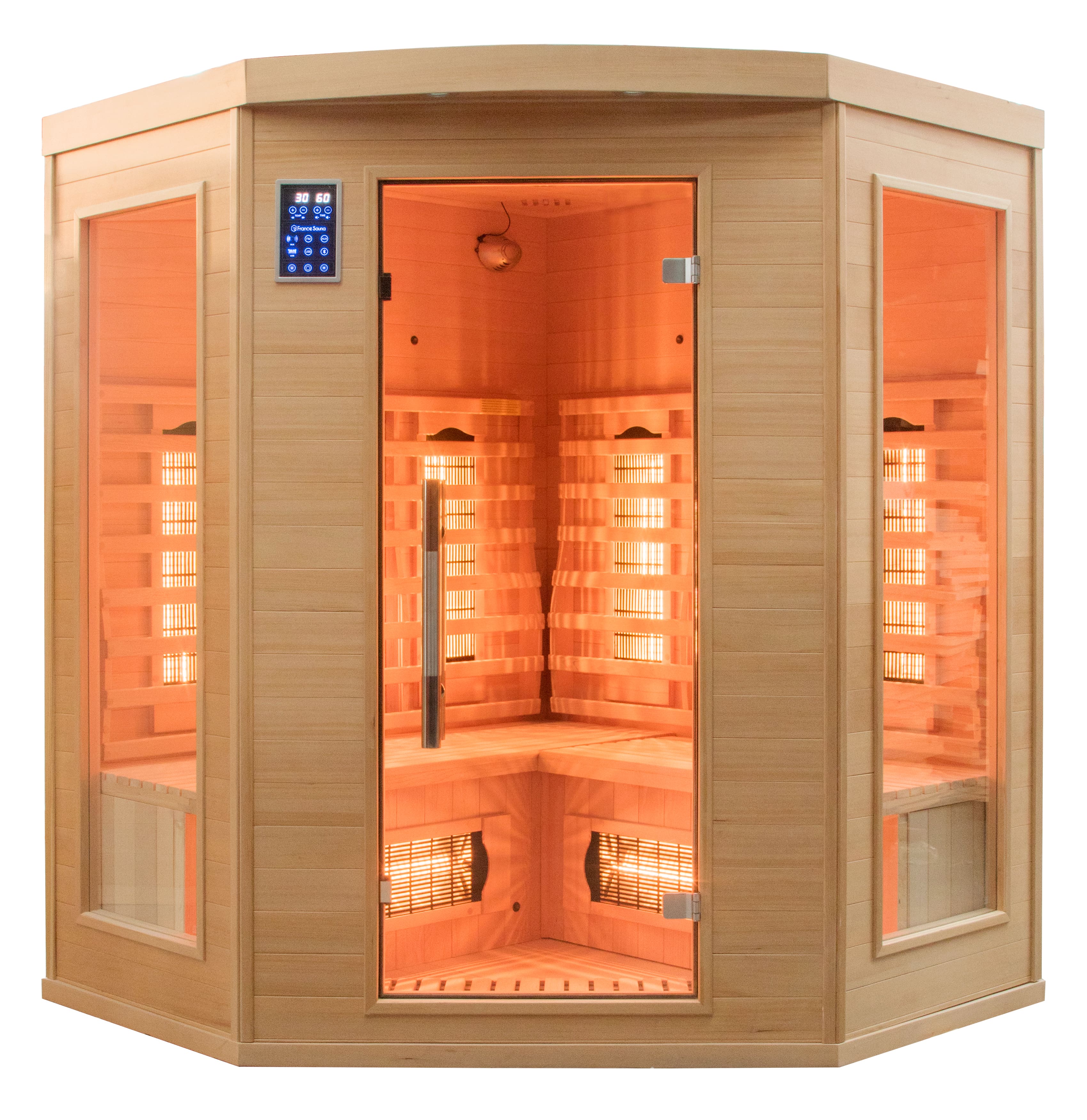 Poolstar - Apollon Quartz Sauna de infravermelhos 3/4 lugares