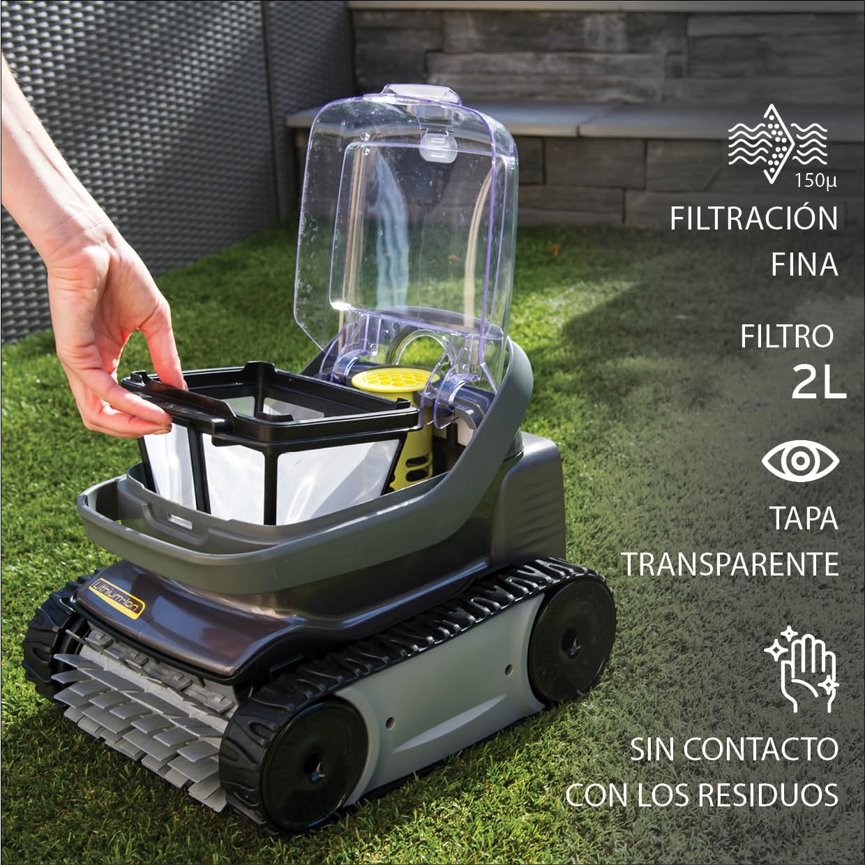 Zodiac robot aspirador de piscinas sem fios Pixel OP 32