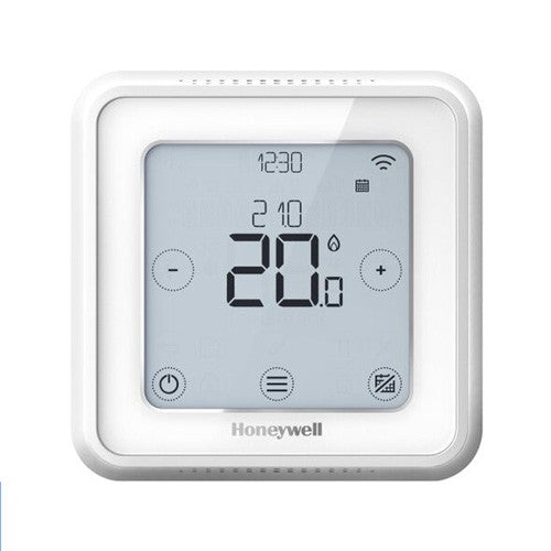 Honeywell - Smart Thermostat T6 White bedrading Y6H910WF4032