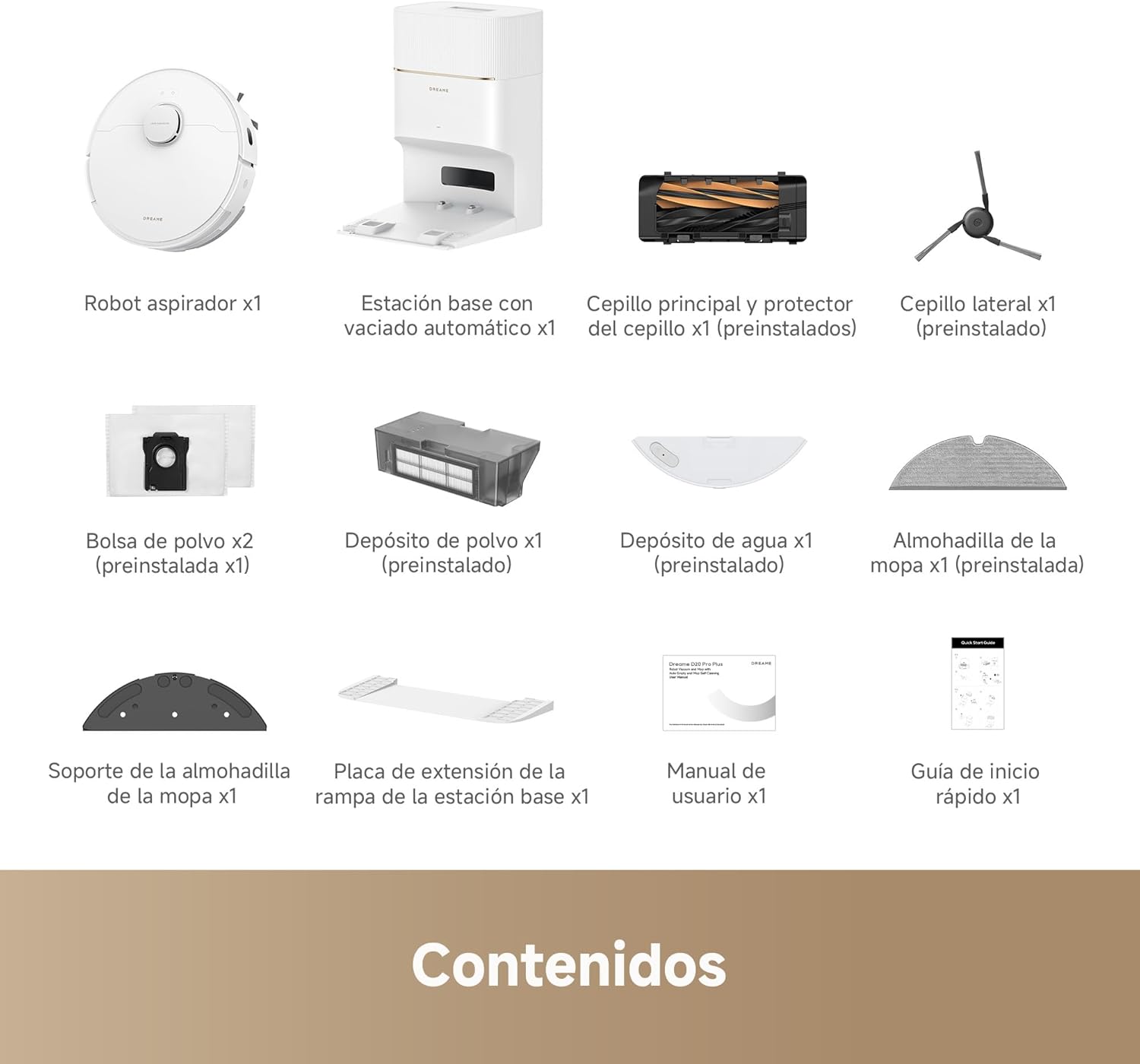 Dreame – D20 Pro Plus robot aspirador