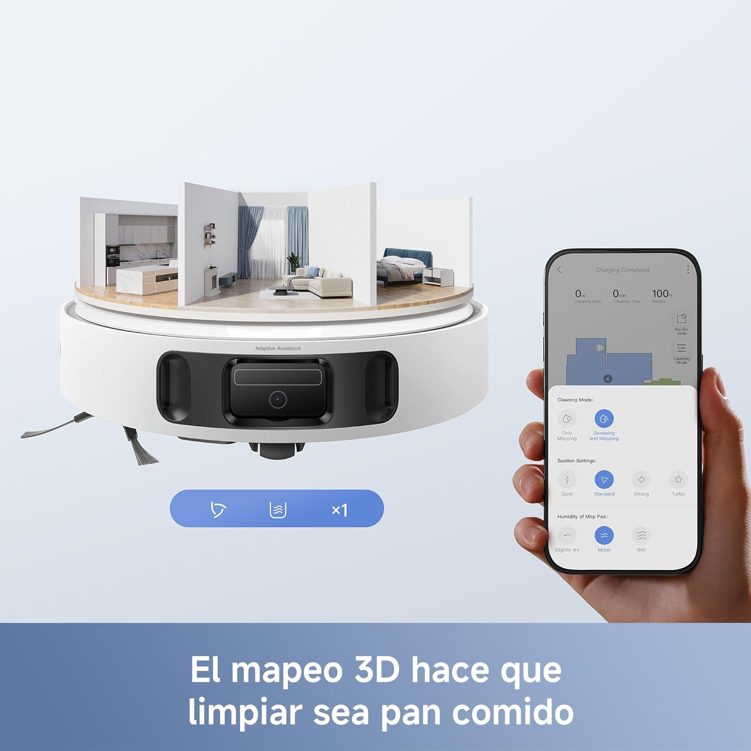 Mova – E40 Ultra robot aspirador