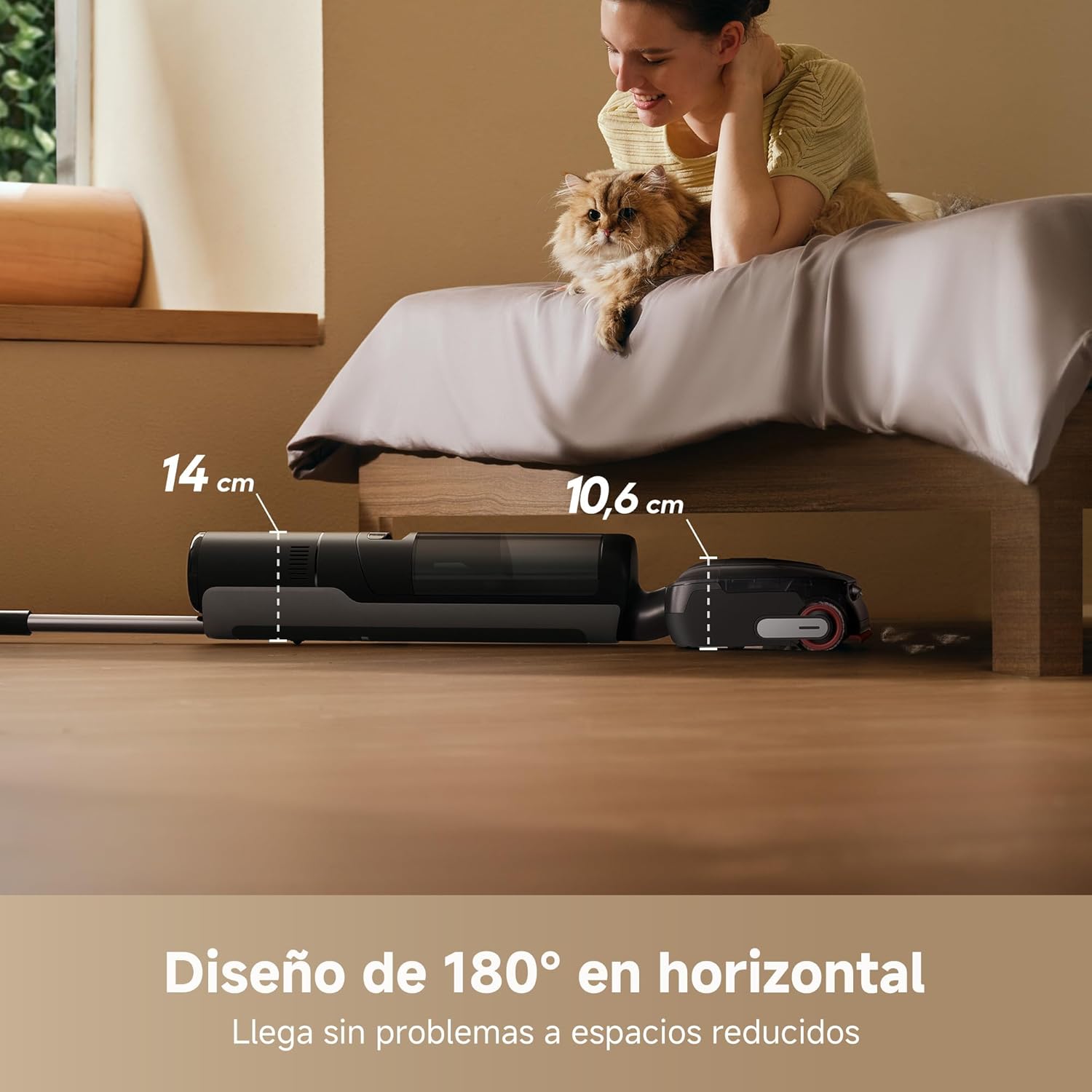Dreame – H15 Pro FoamWash aspirador a seco e húmido