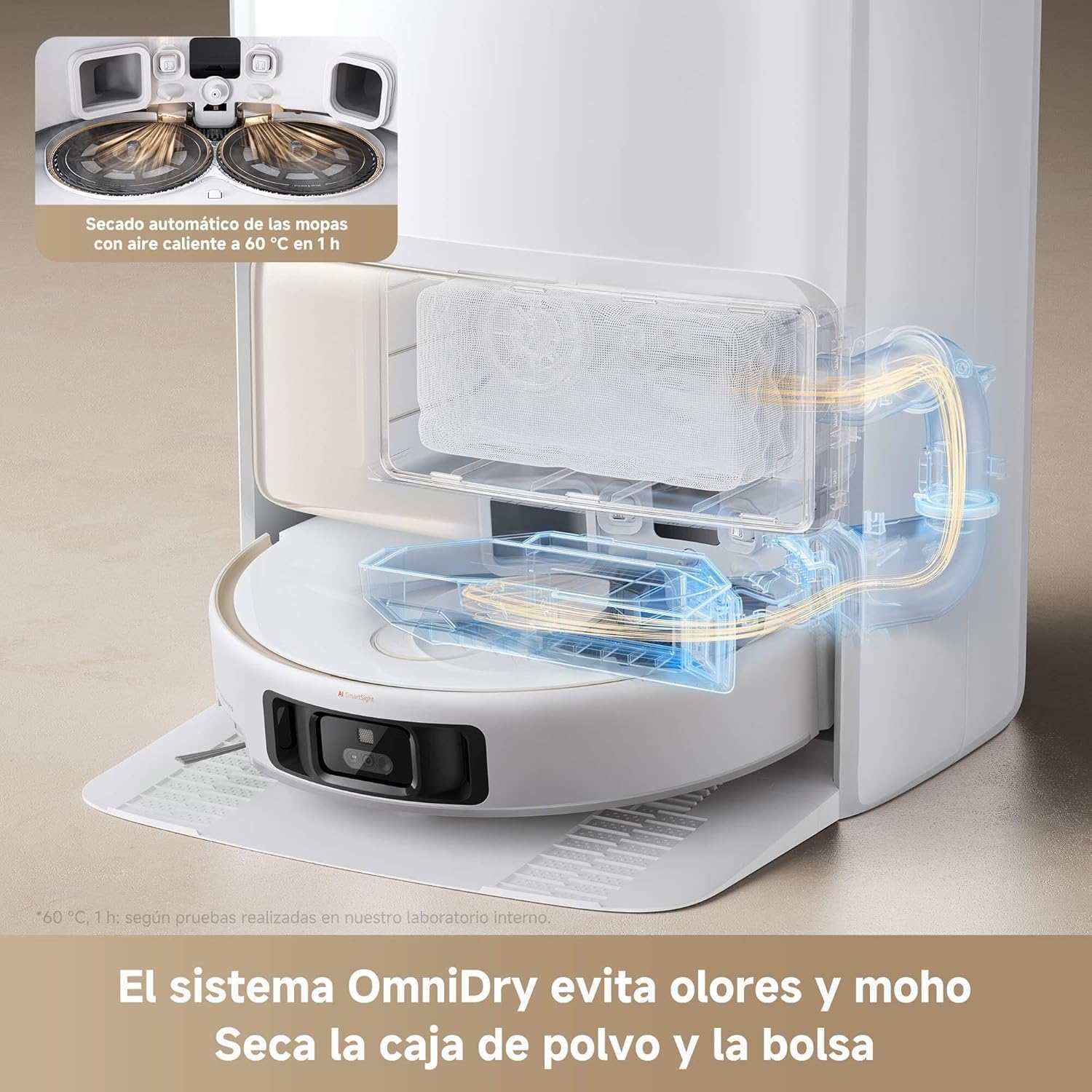 Mova – Robot aspirateur V50 Ultra complet