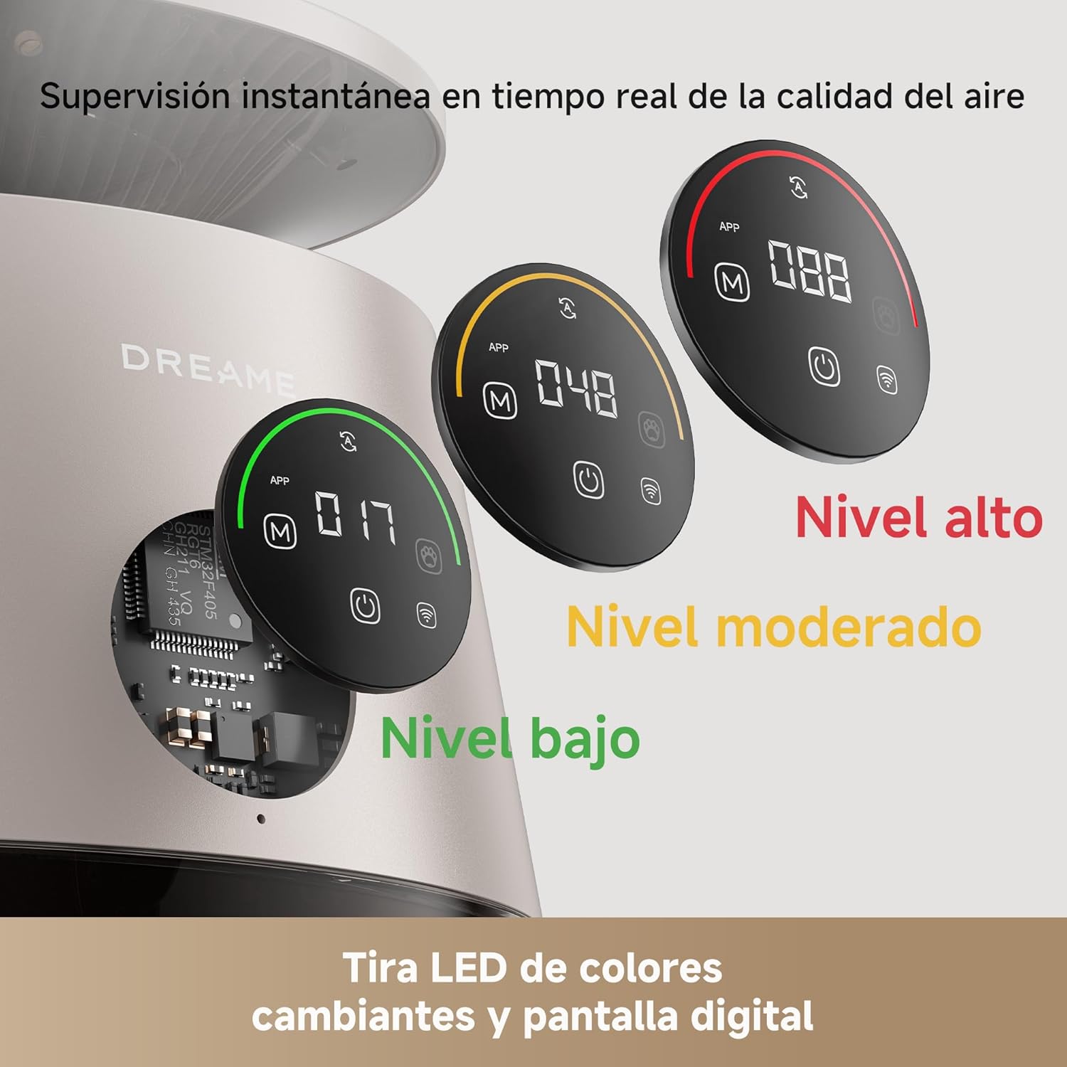 Dreame – AP10 purificador de aire para mascotas