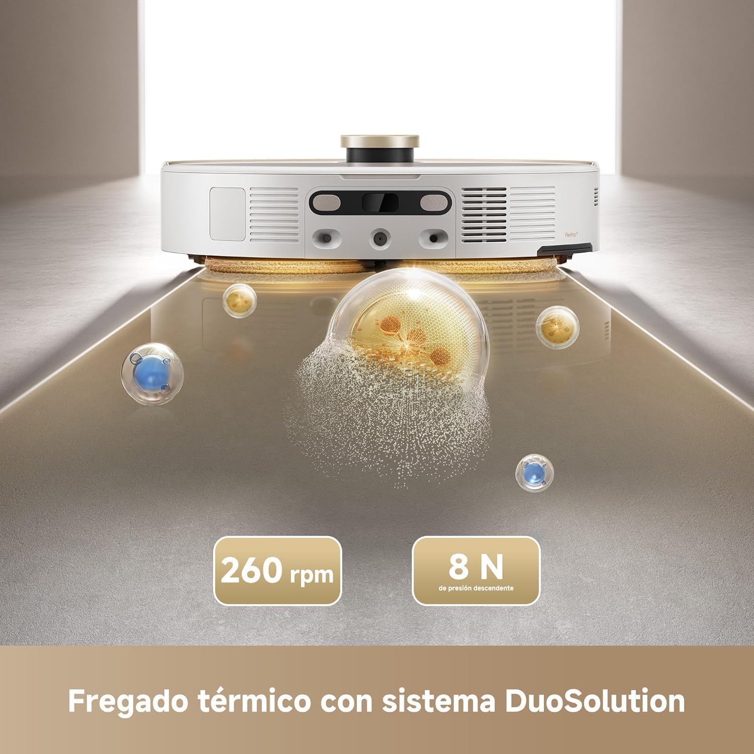 Mova – Robot aspirateur V50 Ultra complet