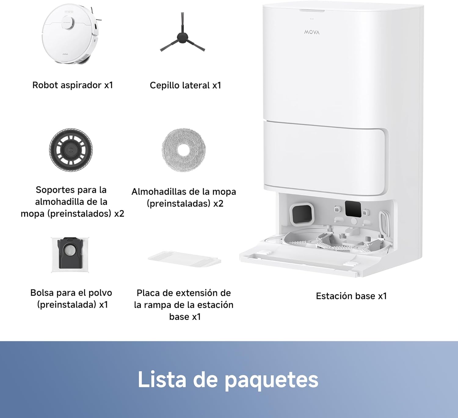 Mova – Robot aspirapolvere Ultra E30