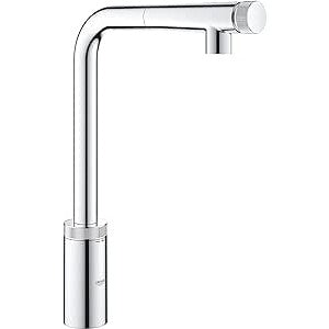 Grohe - Grifo de fregadero Minta SmartControl con ducha extraíble  cromo