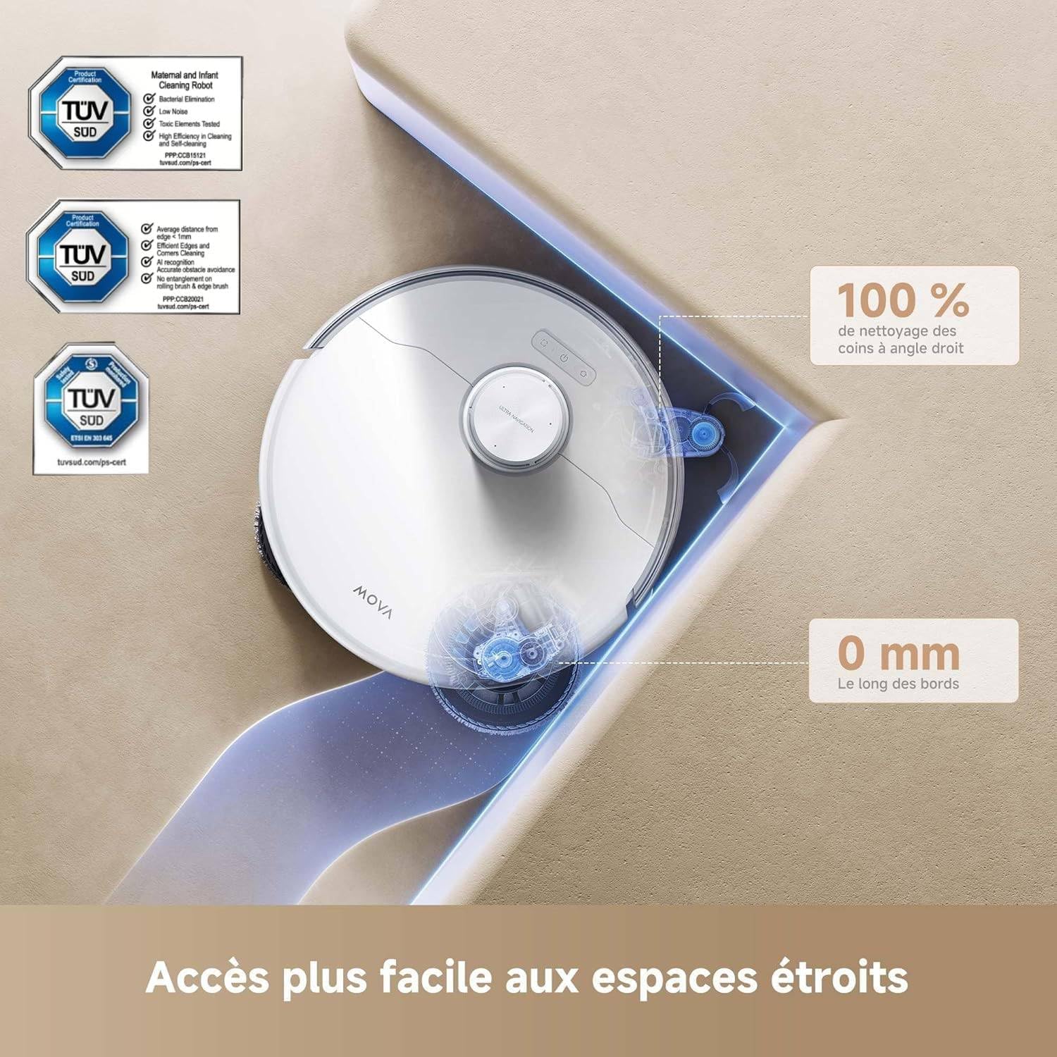 Mova – Robot aspirapolvere Ultra P50 Pro