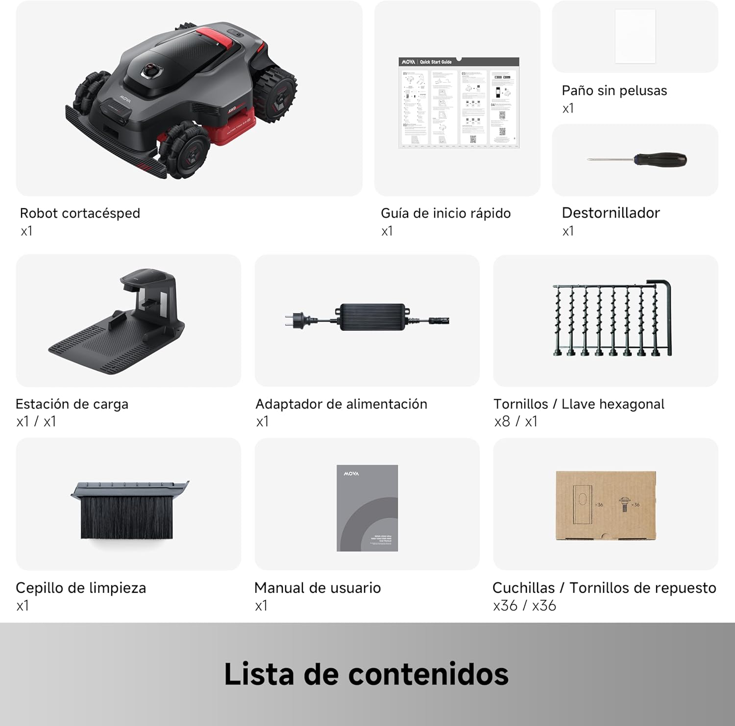 Mova – LiDAX Ultra 1000 robot tagliaerba senza filo perimetrale AWD