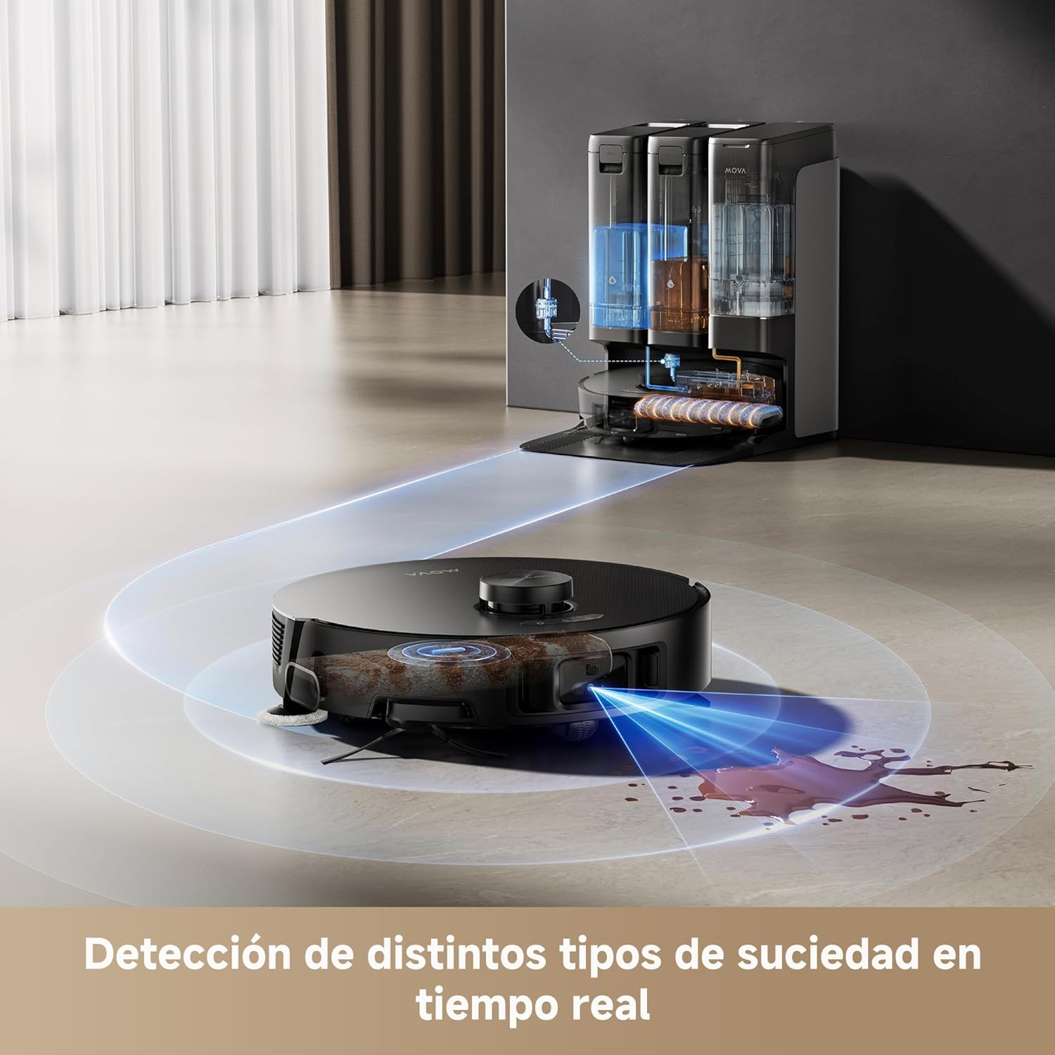 Mova – Z50 Ultra robot aspirador