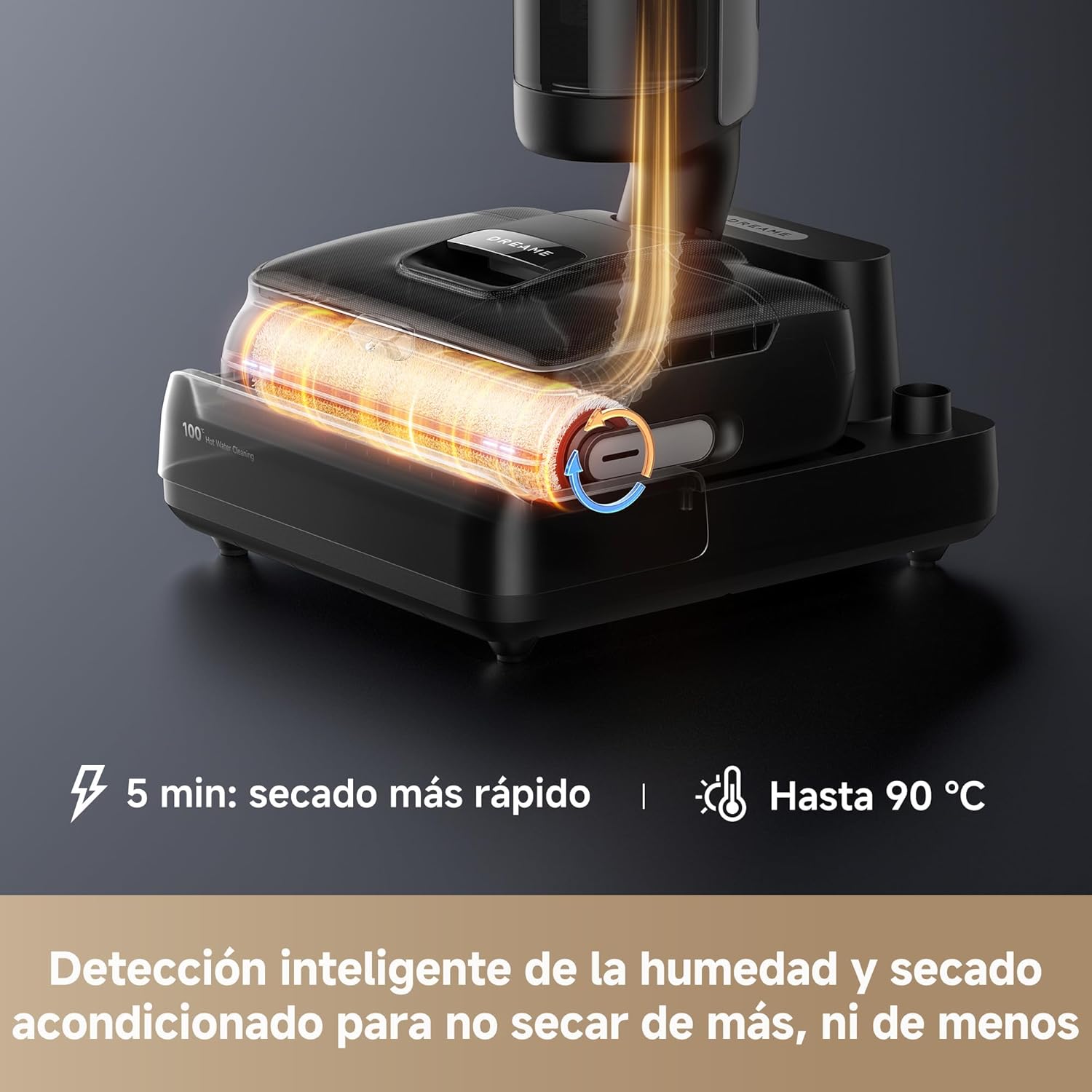 Dreame – H15 Pro FoamWash aspirador a seco e húmido