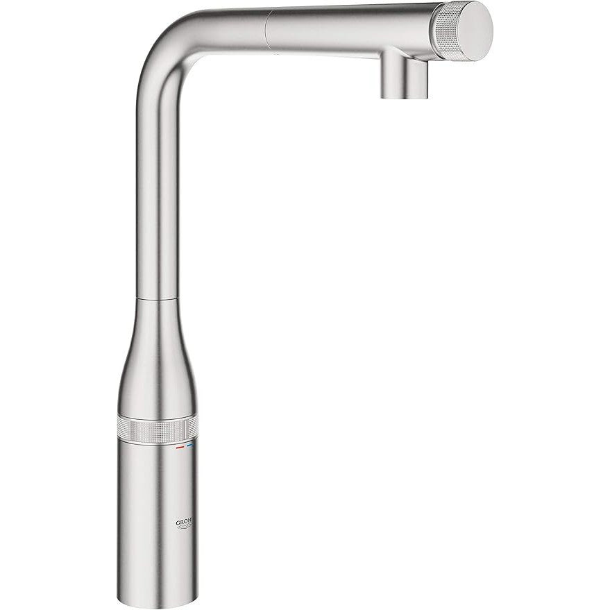 Grohe - Grifo de fregadero Essence SmartControl con ducha extraíble supersteel