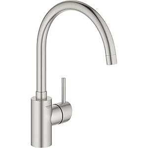 Grohe - Grifo de fregadero Concetto supersteel