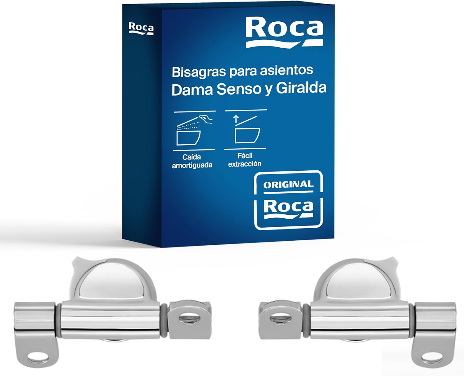Roca - sedile cerniere signora e rimovibile Giralda AI0002100R