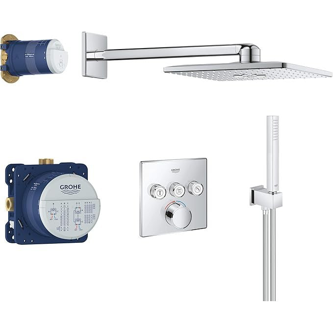 Grohe - Conjunto de ducha SmartControl Perfect con grifería empotrada cromo