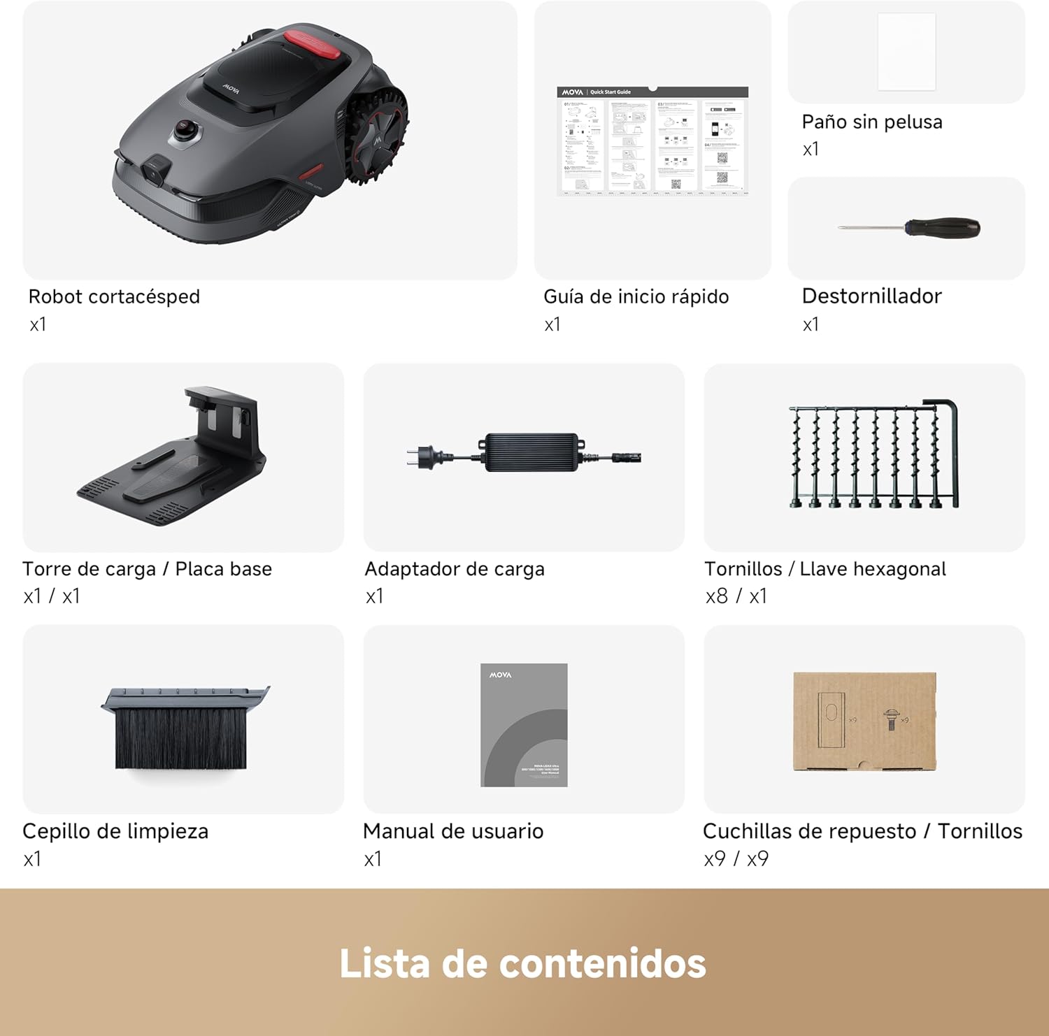 Mova – LiDAX Ultra 2000 robot tagliaerba senza filo perimetrale