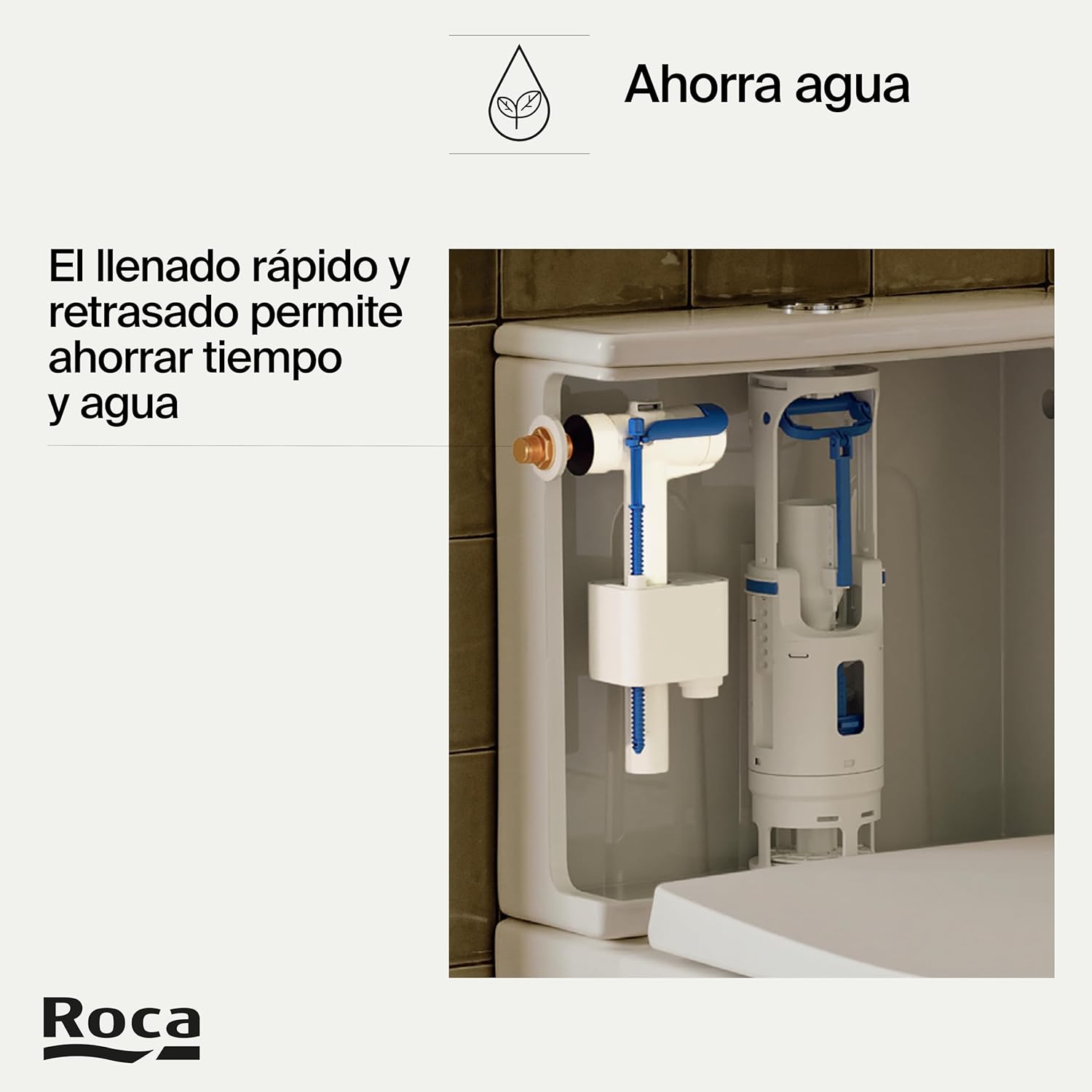 Roca - mecanismo de alimento lateral compacto A822504300