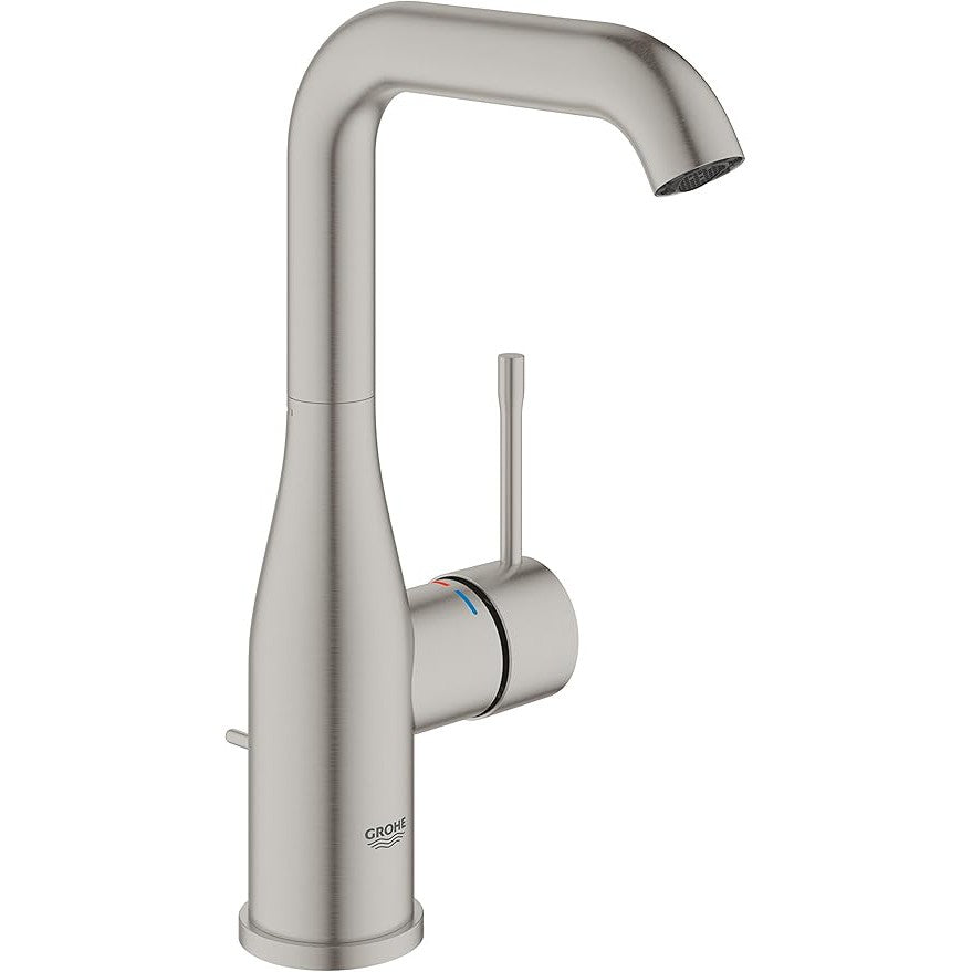 Grohe - Grifo monomando de lavabo Essence  L supersteel