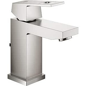 Grohe - Grifo de lavabo Eurocube, con desagüe supersteel