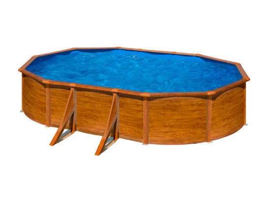 Gre - Pacific Pool Oval Imitation Wood