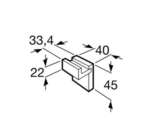 Roca - Percha Rubik A816840001