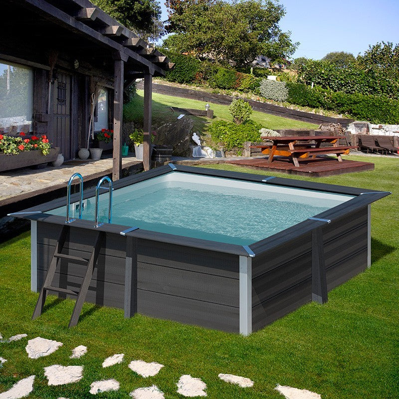 Gre - Avantgarde composite pool square 326x326x96