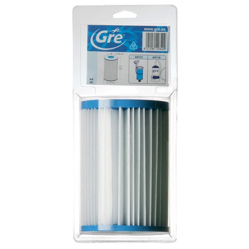 Gre - Filtration cartridge for AR121E/AR118