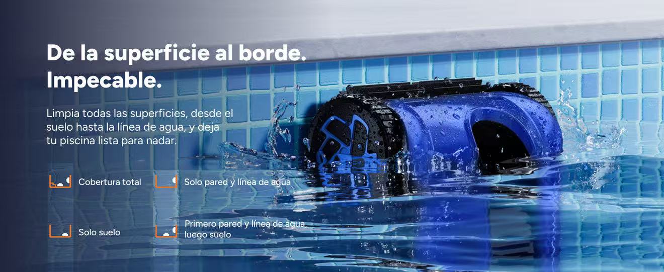 Robot nettoyeur de piscine sans fil automatique iGarden K40