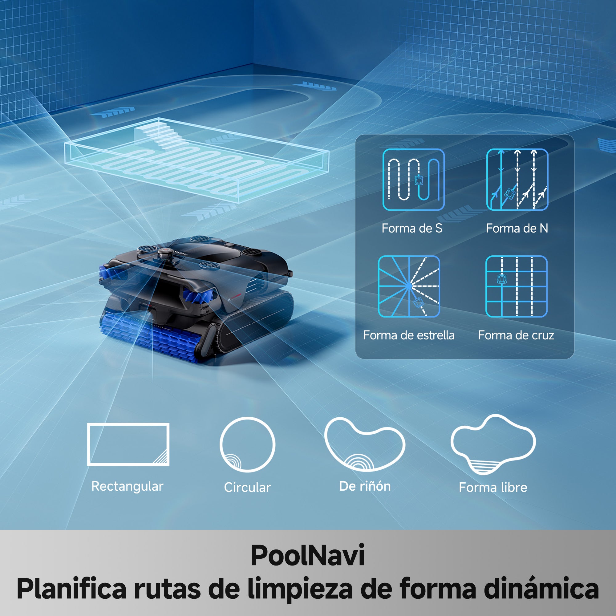 Mova - Rover X10 robot piscine sans fil