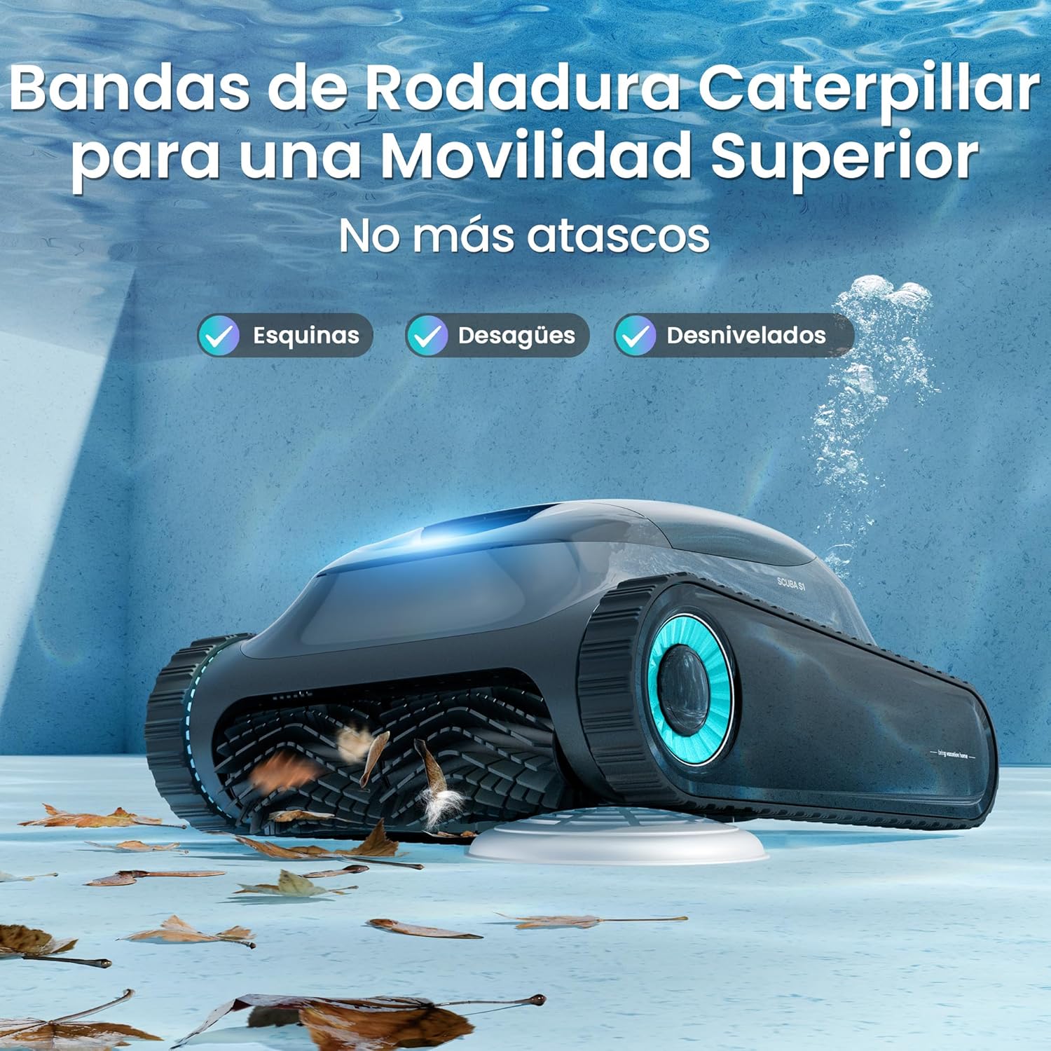 Aiper Scuba S1 2026 Robot Limpiafondos de piscina de batería sin cable