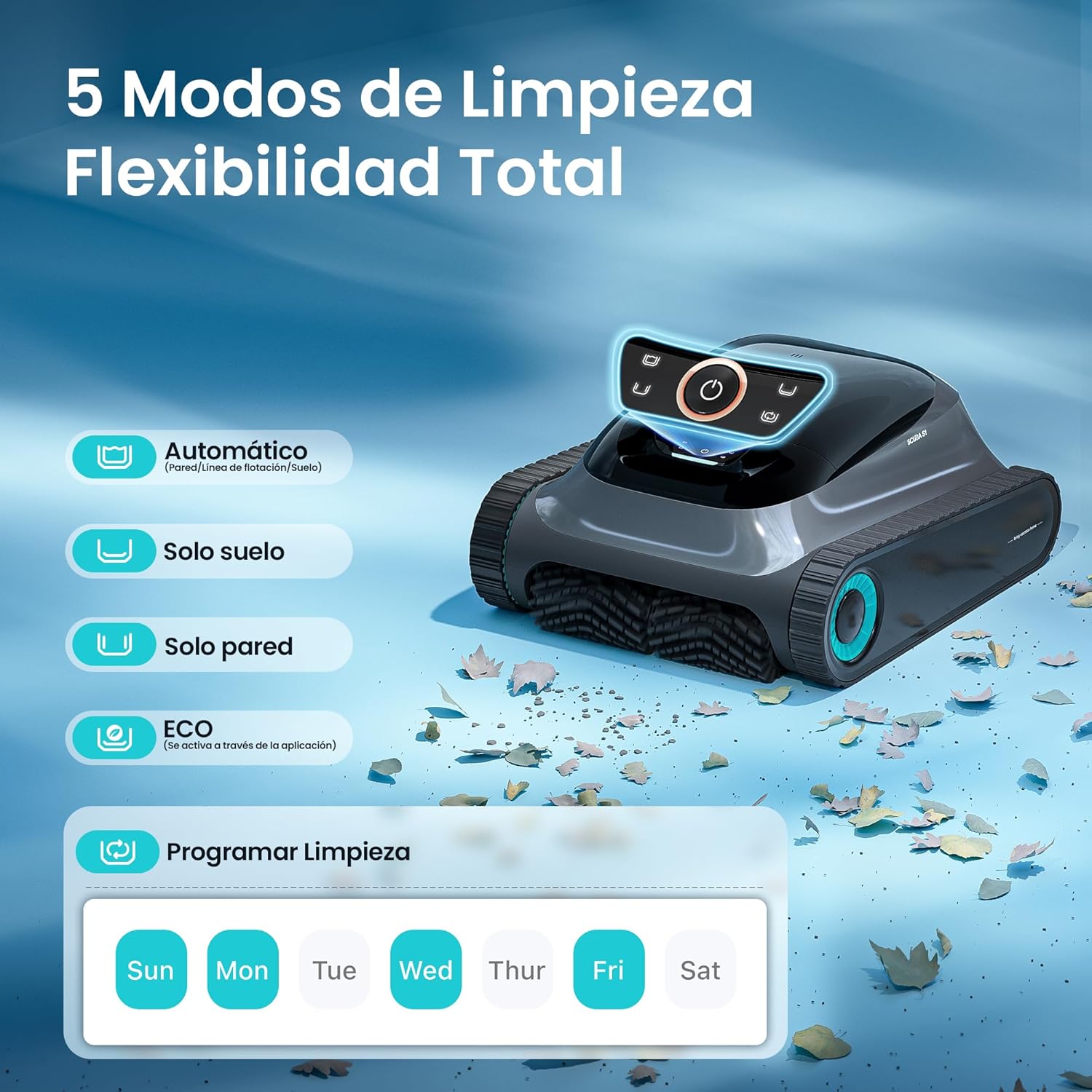 Aiper Scuba S1 2026 Robot Limpiafondos de piscina de batería sin cable