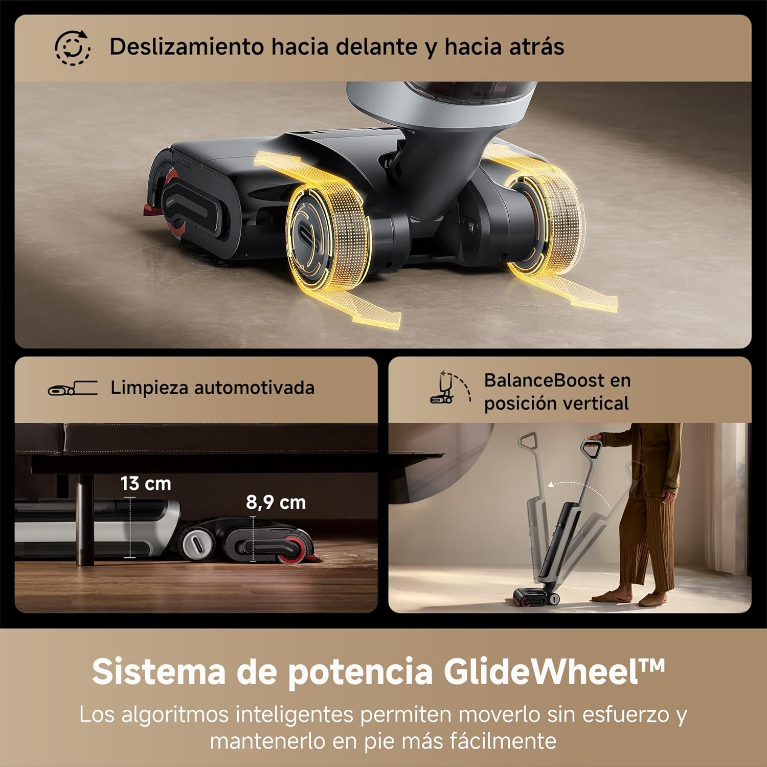 Dreame – H15 Pro Aspirador a seco e húmido com calor
