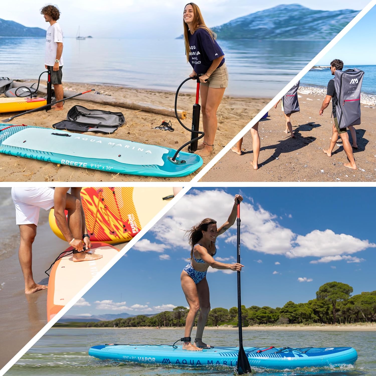 Aqua Marina - Monster 12'0" BT-26MOP prancha insuflável de paddle surf