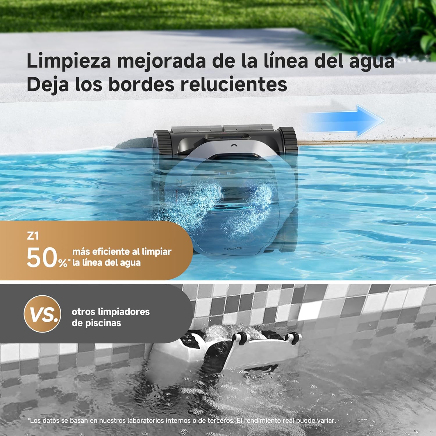 Dreame – Z1 Robot puliscipiscine a batteria senza cavo