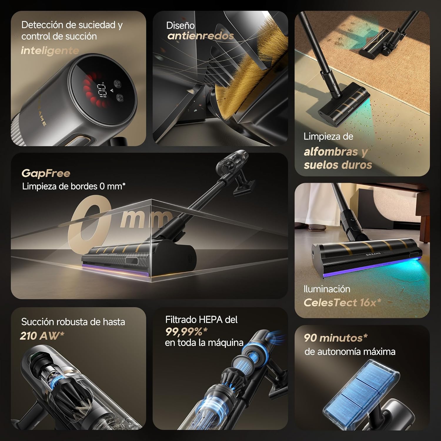 Dreame – Aspirador sem fio V20