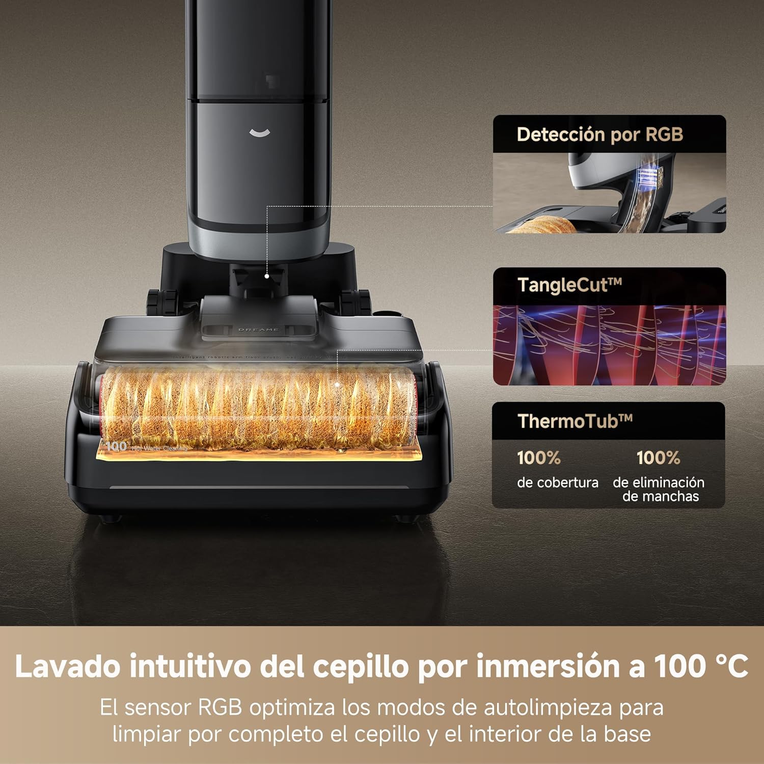 Dreame – H15 Pro Aspirador a seco e húmido com calor