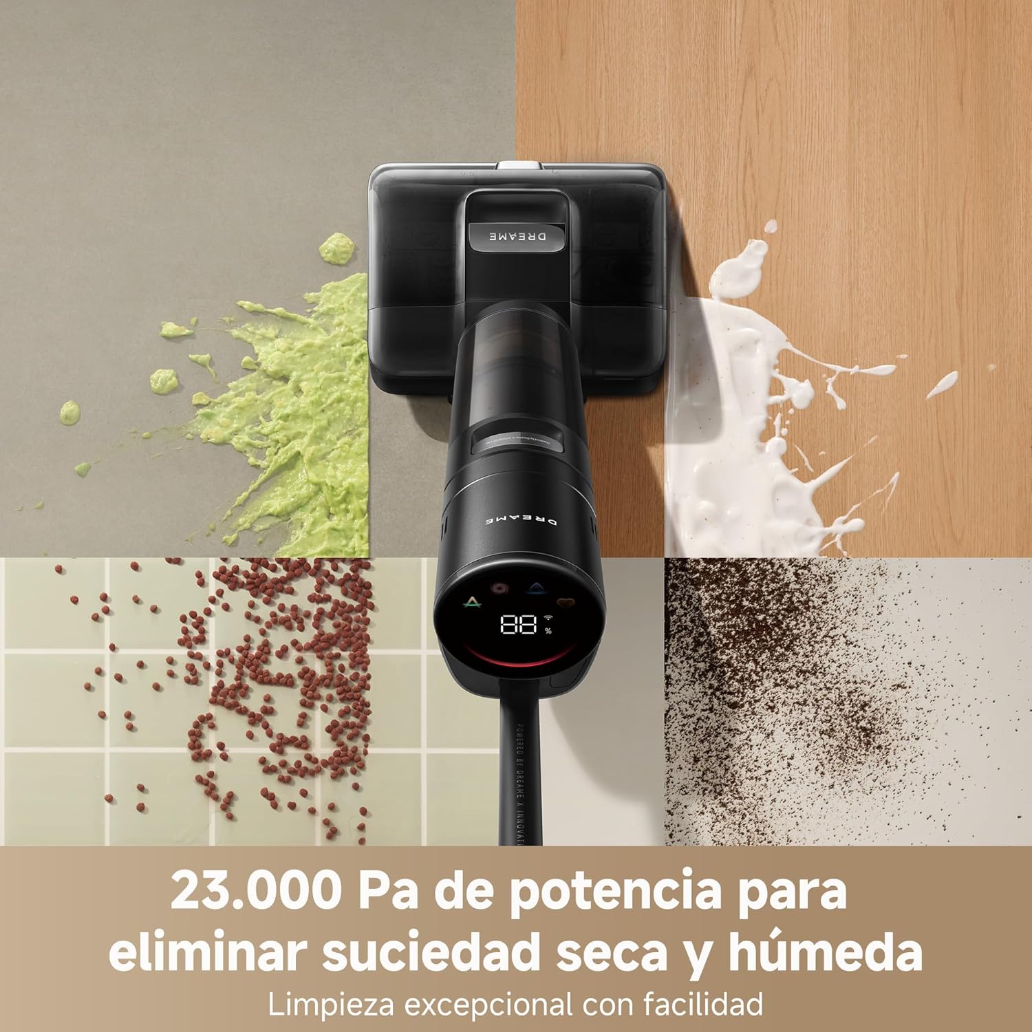 Dreame – H15 Pro FoamWash aspirador a seco e húmido