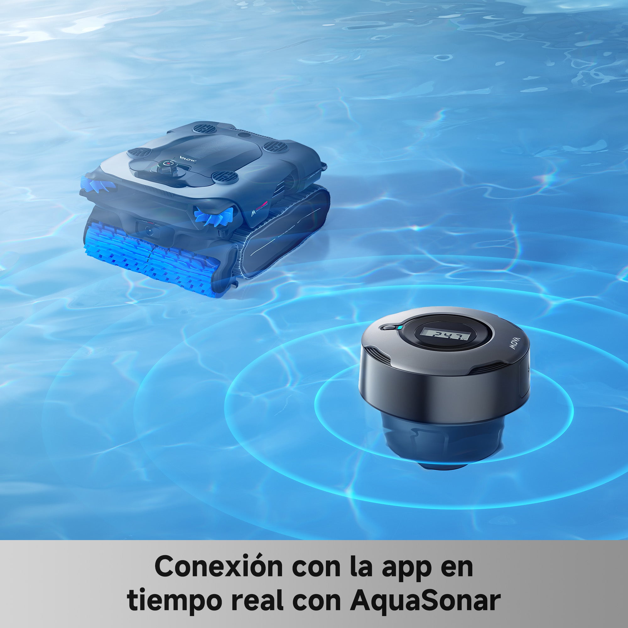 Mova - Rover X10 robot piscine sans fil