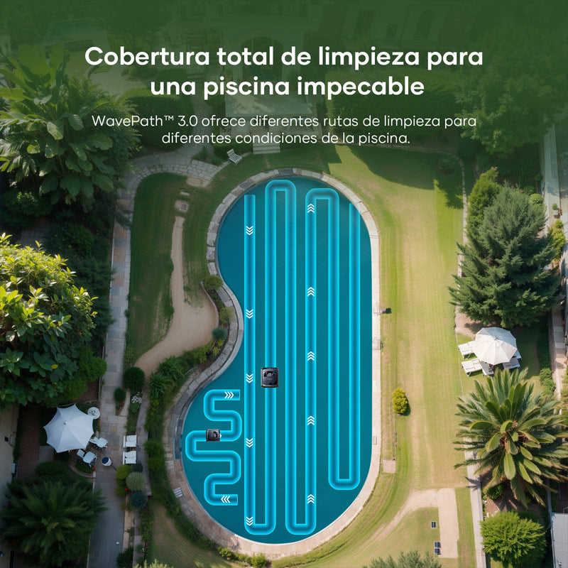 Aiper Scuba X1  Robô aspirador de piscinas sem fios alimentado por bateria